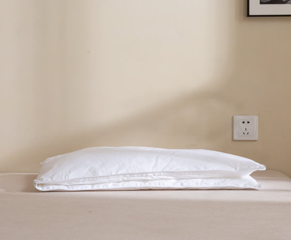 Adjustable 3 - Layer Goose Feather Pillow - L - LOVSOUL