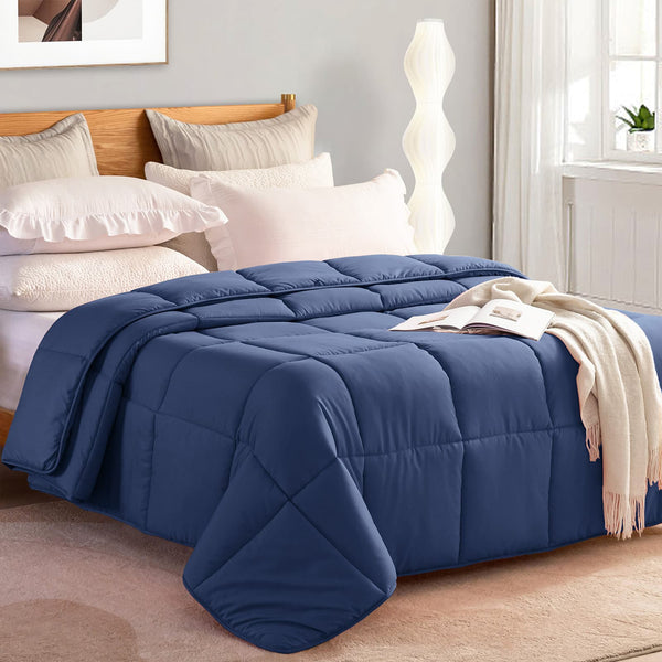 L LOVSOUL Blue Down Alternative Comforter - L - LOVSOUL