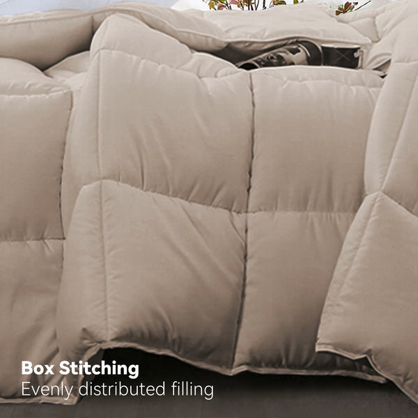 L LOVSOUL Khaki Down Alternative Comforter - L - LOVSOUL