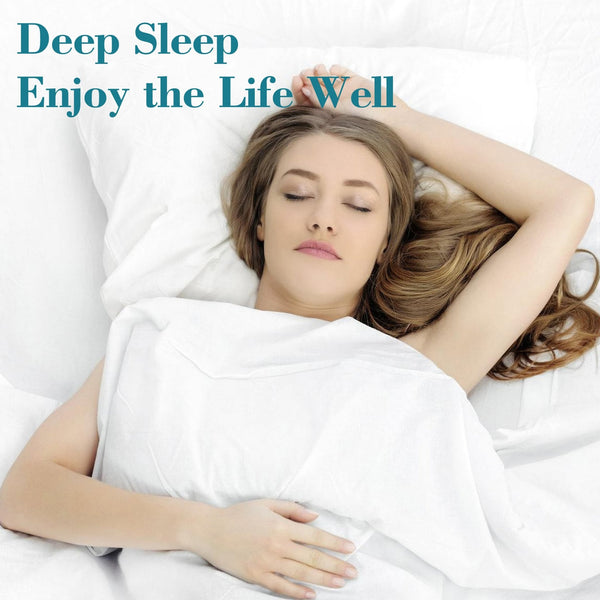 L LOVSOUL Light Blue Down Alternative Comforter - L - LOVSOUL